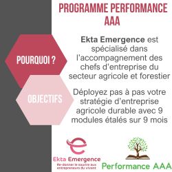 Programme performance AAA - Ekta Emergence