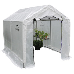 Serre de jardin souple ShelterLogic - Blanc - 240 x 180 x 200 cm