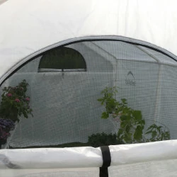 Serre de jardin souple ShelterLogic - Avec étagère - Blanc - 240 x 180 x 200 cm