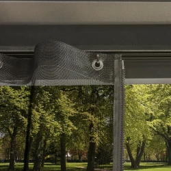 Tonnelle Messina Sojag, moustiquaires - Anthracite - 485 x 365 x 291 cm