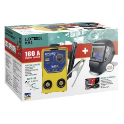 Kit poste à souder GYSARC 160 et masque LCD 11 TRUE COLOR GYS