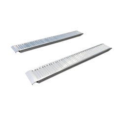 Rampe aluminium Viso,charge max 1250 Kg/rampe - Jeu 2 rampes 238 x 30 cm