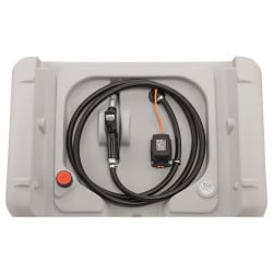 Cuve Easy Mobil CEMO 210 Pick-up, CENTRI SP30, batterie Lithium CAS 18 V - 4 Ah, chargeur, capot
