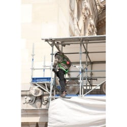Turbolite avec 1 mousqueton acier ¼ tour + 1 grande ouverture Honeywell Miller