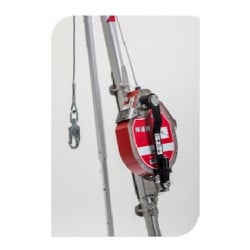 Kit trépied avec enrouleur MIGHTEVAC 15 m et adaptateur Honeywell