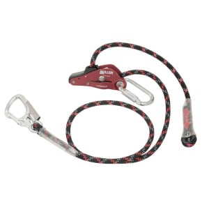 Longe de maintien HandZup 2M + 1/4 tour + mousqueton Honeywell Miller