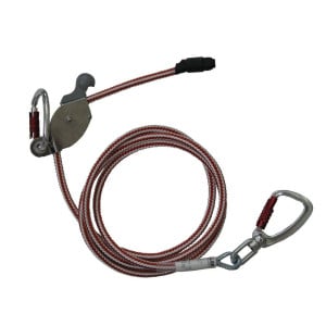 Longe REGLEX 3000 armé avec mousqueton triple action Honeywell Miller