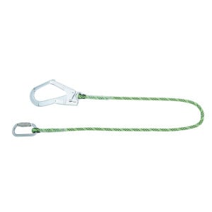 Longe de retenue drisse 1.5m + 1 QT acier 17mm + 1 GO55 acier 55mm Honeywell Miller