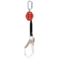 Turbolite avec 1 mousqueton acier ¼ tour + 1 grande ouverture Honeywell Miller