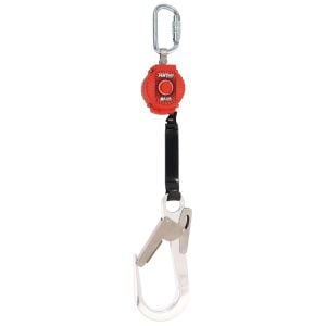 Turbolite avec 1 mousqueton acier ¼ tour + 1 grande ouverture Honeywell Miller