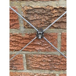 Kit de palissage professionnel pour plantes PTK Gripple, câble galvanisé Ø 3 mm