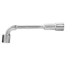 Clé à pipe contre-coudée double 14 mm avec profil Dynamic-Drive 6 x 6 pans, 178 mm Bahco