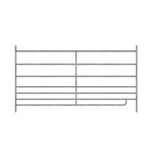 Claies amovibles galva, L.275cm x H.92cm, vendu par 6 Kerbl