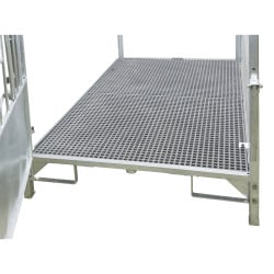 Grille de sol en PRV pour case à veau grand modèle (deux pièces) Kerbl