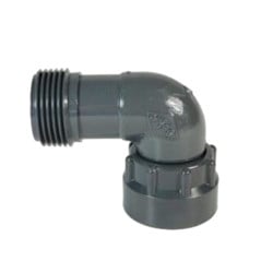 Raccord Coude union PVC - 1" Mâle x 1" Femelle DURA, à l'unité