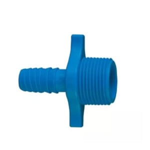 Embout fileté 1/2" Bleu Diamètre 16mm Helix Blue Twister, à l'unité