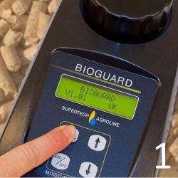 Humidimètre Bioguard pour biocarburants, granulés de bois et sciure de bois AgroLog