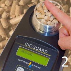 Humidimètre Bioguard pour biocarburants, granulés de bois et sciure de bois AgroLog