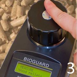 Humidimètre Bioguard pour biocarburants, granulés de bois et sciure de bois AgroLog