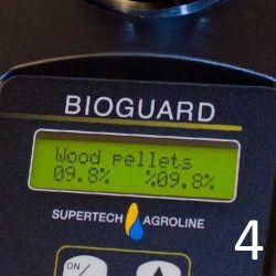 Humidimètre Bioguard pour biocarburants, granulés de bois et sciure de bois AgroLog
