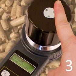 Humidimètre Biopoint pour biocarburants, granulés de bois et sciure de bois AgroLog