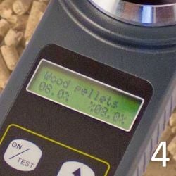 Humidimètre Biopoint pour biocarburants, granulés de bois et sciure de bois AgroLog