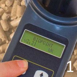 Humidimètre Biopoint pour biocarburants, granulés de bois et sciure de bois AgroLog