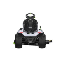 Tracteur tondeuse autoportée TR4201E EGO, à éjection latérale - Largeur de coupe 107 cm + chargeur mural