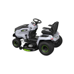 Tracteur tondeuse autoportée TR4201E EGO, à éjection latérale - Largeur de coupe 107 cm + chargeur mural