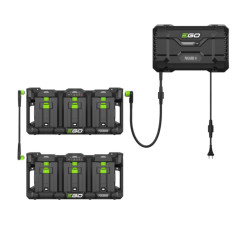 Kit chargeur PGX1601E-H EGO avec 2 stations d'accueil