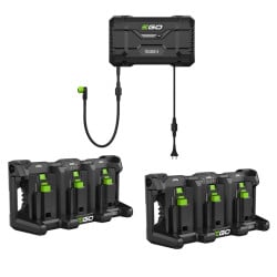 Kit chargeur PGX1601E-H EGO avec 2 stations d'accueil