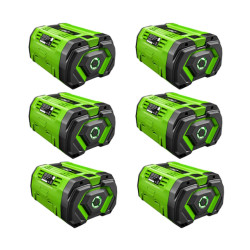 Pack de 6 batteries BA6720T EGO, 12.0Ah - 56 V - 560 Wh - Lithium ion - Led