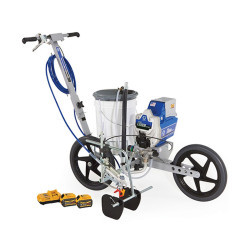 Appareil de traçage Fieldlazer ES100 Graco, version 3 roues, traçage latéral