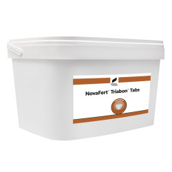 Engrais NovaFert Triabon Tabs 16.8.12(+4+20) - COMPO EXPERT - Seau de 10 kg (2000 Tabs)