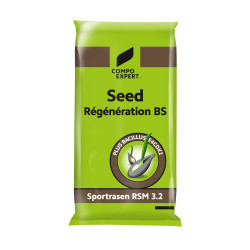 Gazon regarnissage + Bacillus - Seed Regeneration Plus BS - COMPO EXPERT - Sac de 10 kg ou palette de 40