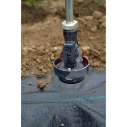 Cloche ronde pour perforateur de paillage Thermo-perfo
