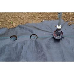 Cloche ronde pour perforateur de paillage Thermo-perfo