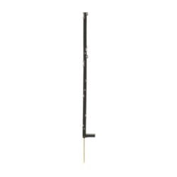 Piquet plastique vert auto-isolant fil, cordon, ruban, clôture électrique Isopost Lacmé, 110 cm, Lot de 10