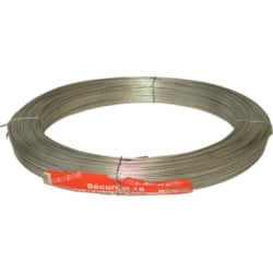 Fil acier High-Tensile lisse Lacmé, clôture électrique Sécurgal 18, Ø 1,8 mm, Couronne 5 Kg, 250 m