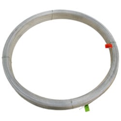 Fil acier galfan High-Tensile lisse Lacmé, clôture électrique Sécurgal 25 pro, Ø2,5 mm, Couronne 25 Kg, 625 m