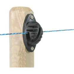 Isolateur de ligne fil et cordon Lacmé, clôture électrique, Seau de 100