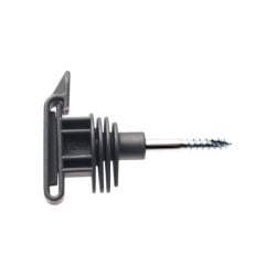 Isolateurs à clip ruban clôture électrique IRUVIS-HPX + 1 SPEEDISO offert Lacmé, seau de 100 pcs