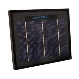 Panneau solaire 3 W, pour électrificateurs Secur 15, 25, 35, 60 Lacmé