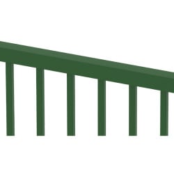 Portail industriel coulissant Medium Largeur 3m Barreaudé