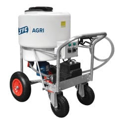 Chariot à Lait JFC Agri, 170 L, avec mélangeur motorisé, pompe de distribution