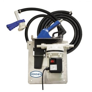 Station transfert AdBlue 230 V 50L/min Renson pour IBC, pistolet auto