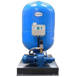 Groupe de surpression 500 L triphasé + coffret manque d'eau 2,2KW Renson