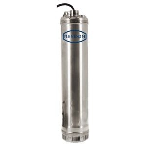 Pompe à eau de puits profonds immergée triphasée 5'' - 1,1KW Renson