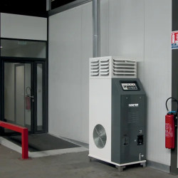 Chauffage fixe air pulsé fuel avec réservoir 27,55 kW F 30 - Sovelor Master