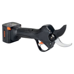 Sécateur électrique sans fil à batterie Bahco BCL240 avec 3 batteries, chargeur et accessoires